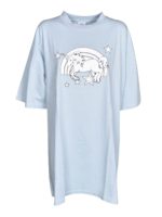 T-shirt Magic unicorn azzurra