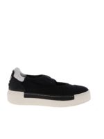 Slip-on nere con cut-out