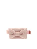Marsupio rosa cipria con fiocco