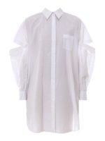Abito camicia con dettaglio cut-out