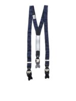 Bretelle blu con logo Number One Orb