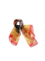 Sciarpa Daphnis and Chloe rossa