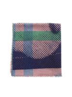 Sciarpa rosa con logo