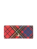 Portafoglio Derby Classic check Vievienne Wes