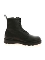 Stivaletti stringati neri