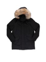 Parka imbottito nero