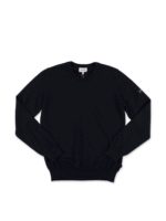 Maglione blu con logo