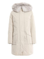 Piumino Military Parka con pelliccia