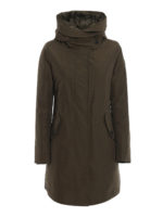Long Military Parka - Vert Fonce