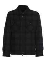 Camicia in lana imbottita reversibile