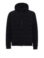 Bomber imbottito maniche in lana