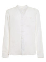 Camicia con colletto alla coreana