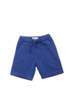 Bermuda in felpa bluette