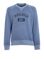 Felpa girocollo azzurro cielo