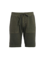 Pantaloncini felpati verdi Fatigue