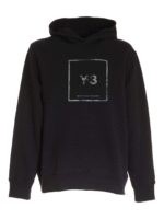 Felpa con cappuccio over nera