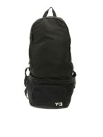 Zaino Y-3 nero richiudibile