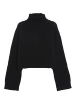 Maglione a collo alto in lana