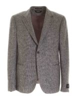 Blazer monopetto in viscosa