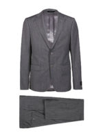 Abito due pezzi in lana melange