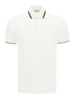 Polo con logo in gomma