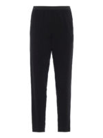 Pantaloni Paula neri con bande laterali