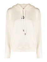 Felpa con cappuccio in cotone con stampa