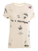 T-shirt in misto lino Zoe