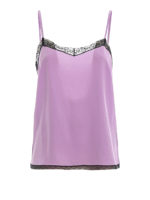 Top Camel con pizzo