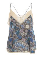 Top in viscosa a fiori