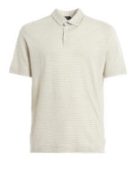 Polo in lino e cotone