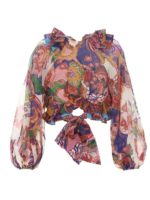 Top The Lovestruck Tie Bodice multicolor